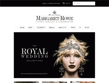 Tablet Screenshot of margaretrowe.com